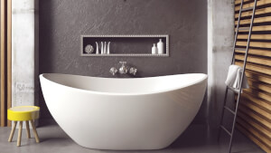 4 типа материалов для отделки ванной комнаты